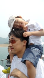 아빠랑 지민이랑